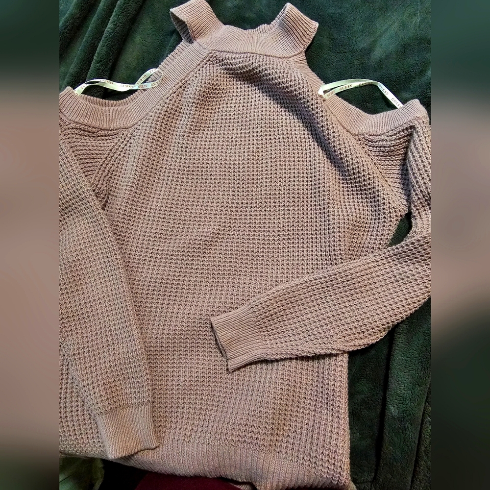 Guess purple sweater